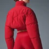 Main Act Corset Puffer – Djärvt röd