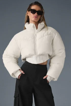 Main Act Corset Puffer – Elfenben/Elfenben