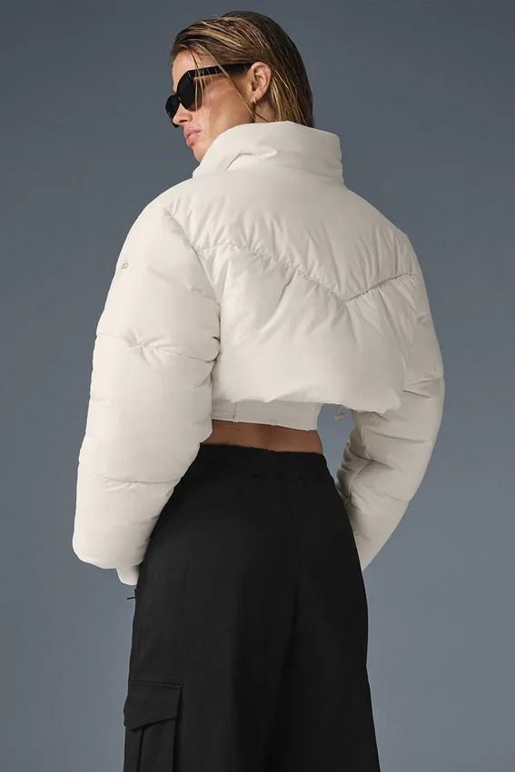 Main Act Corset Puffer – Elfenben/Elfenben