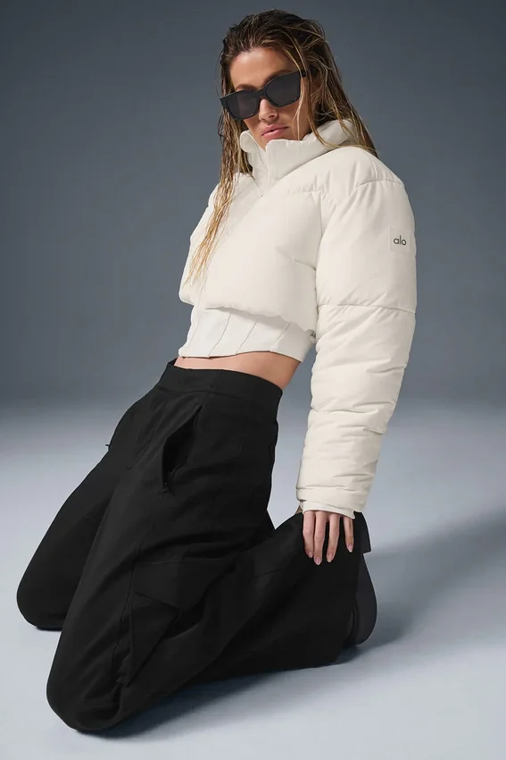 Main Act Corset Puffer – Elfenben/Elfenben
