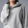 Make Waves-huvtröja – Athletic Heather Grey Tonal