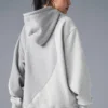 Make Waves-huvtröja – Athletic Heather Grey Tonal