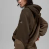 Make Waves-huvtröja – Espresso Tonal