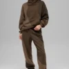 Make Waves-huvtröja – Espresso Tonal
