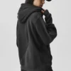 Make Waves-huvtröja – Vintage Black Tonal
