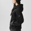 Make Waves-huvtröja – Vintage Black Tonal