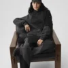 Make Waves-huvtröja – Vintage Black Tonal