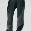 Make Waves-mjukisbyxor – Charcoal Green Tonal