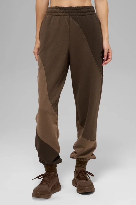 Make Waves-mjukisbyxor – Espresso ton-i-ton