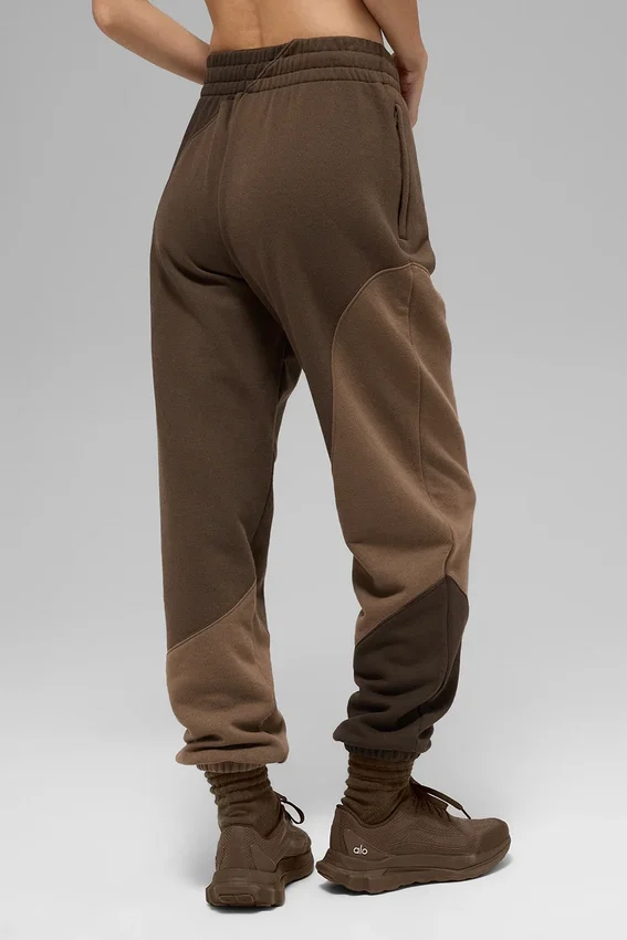 Make Waves-mjukisbyxor – Espresso ton-i-ton