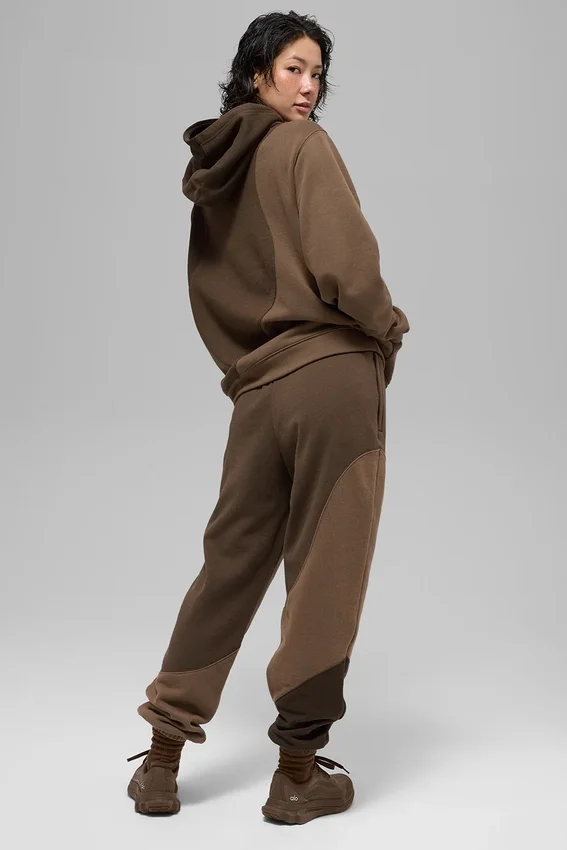 Make Waves-mjukisbyxor – Espresso ton-i-ton
