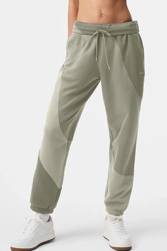 Make Waves-mjukisbyxor – Limestone Tonal