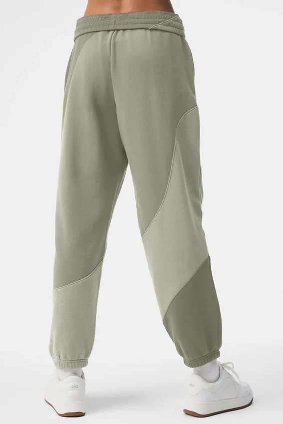 Make Waves-mjukisbyxor – Limestone Tonal
