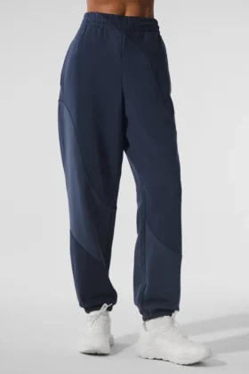 Make Waves-mjukisbyxor – Navy Tonal