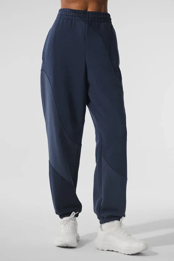 Make Waves-mjukisbyxor – Navy Tonal