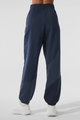 Make Waves-mjukisbyxor – Navy Tonal