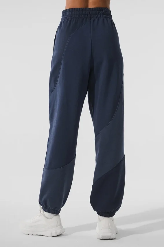 Make Waves-mjukisbyxor – Navy Tonal