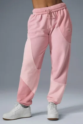 Make Waves-mjukisbyxor – Sunset Pink Tonal