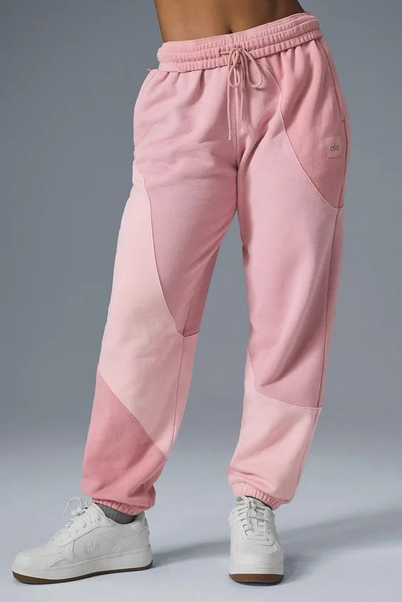 Make Waves-mjukisbyxor – Sunset Pink Tonal