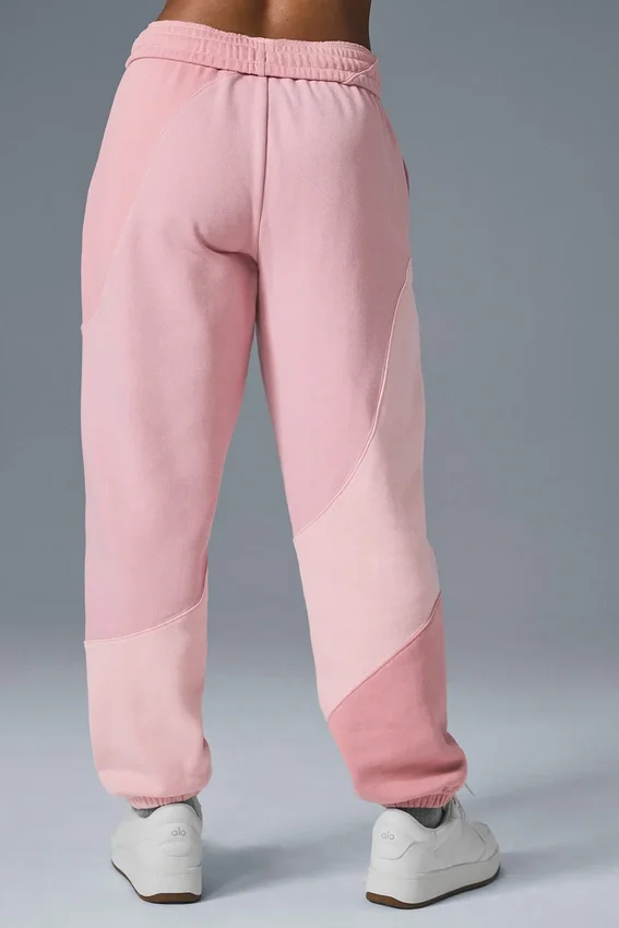 Make Waves-mjukisbyxor – Sunset Pink Tonal
