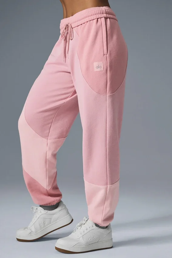 Make Waves-mjukisbyxor – Sunset Pink Tonal