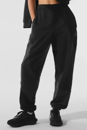Make Waves-mjukisbyxor – Vintage Black Tonal