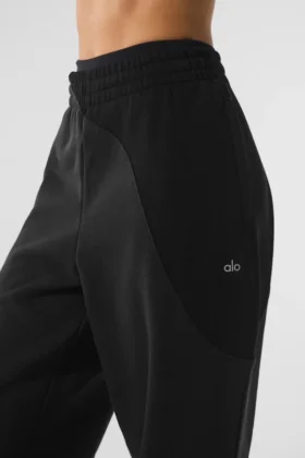 Make Waves-mjukisbyxor – Vintage Black Tonal