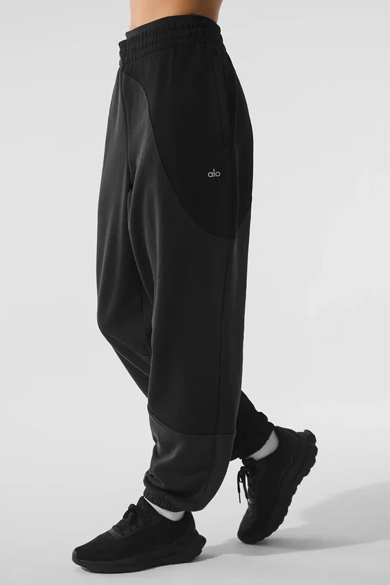 Make Waves-mjukisbyxor – Vintage Black Tonal