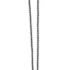 Mala-halsband i svart onyx