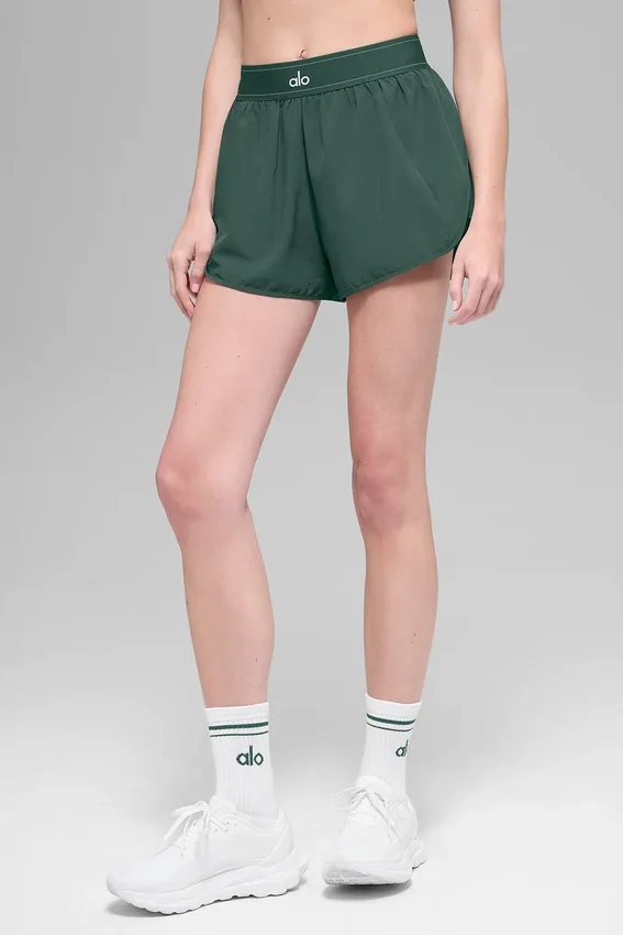 Match Point Shorts – Clover Green