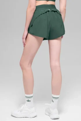Match Point Shorts – Clover Green