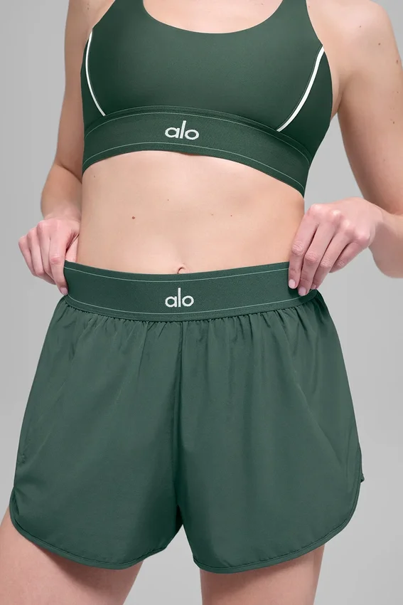 Match Point Shorts – Clover Green