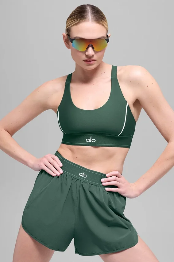 Match Point Shorts – Clover Green