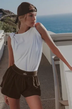 Match Point Shorts – Espresso