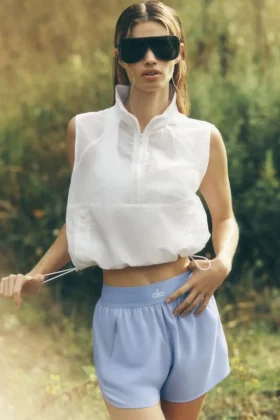 Match Point-shorts – ljus provenceblå