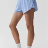 Match Point-shorts – ljus provenceblå
