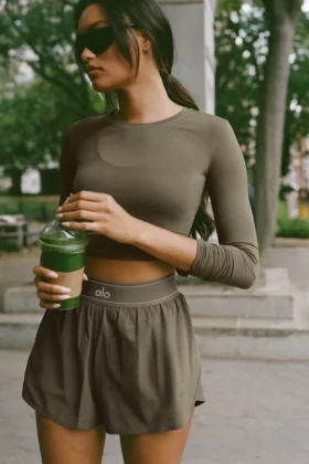 Match Point Shorts – Olive Tree