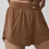 Match Point-shorts – solkysst brunt