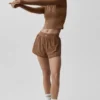 Match Point-shorts – solkysst brunt