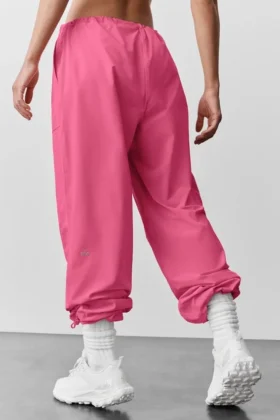 Megastar-cargobyxor med låg midja – Paradise Pink