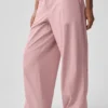 Megastar-cargobyxor med låg midja – Vintage Pink