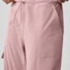 Megastar-cargobyxor med låg midja – Vintage Pink