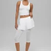 Mesh Front Runner 2-i-1-shorts – Vit
