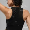 Mesh Front Runner-linnen – Svart