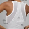 Mesh Front Runner Tank – Vit