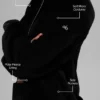 Micro Corduroy on Duty Jacket – svart