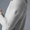 Micro Waffle Fast Break-huvtröja – Athletic Heather Grey