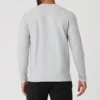 Micro Waffle Fast Break långärmat T-shirt – Athletic Heather Grey