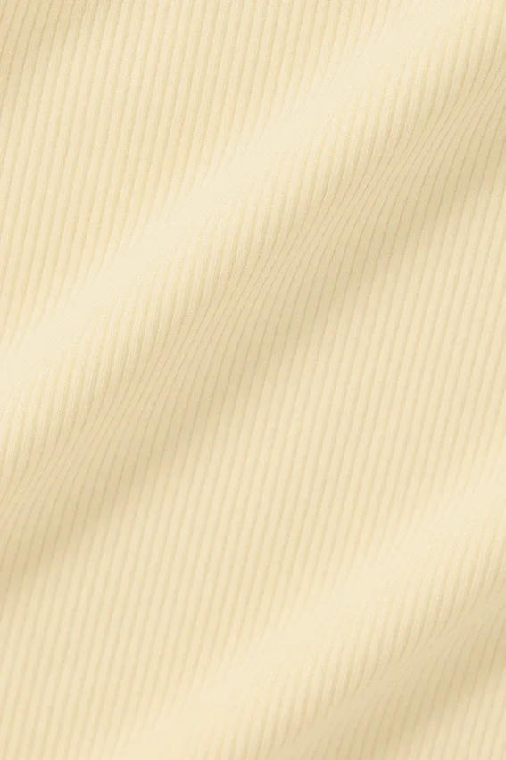 Mid-Rise Dreamlight Straight Byxor – Candlelight Yellow