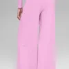 Mid-Rise Dreamlight Straight Byxor – Candy Heart Pink
